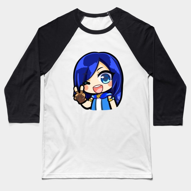 Funneh Peace Emoji Baseball T-Shirt by Pickledjo